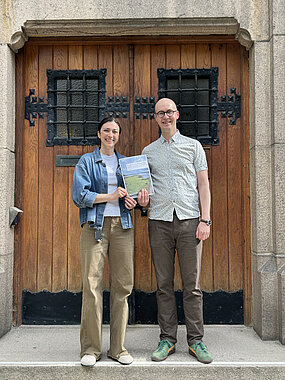 Georgia de Leeuw och Eric Brandstedt
